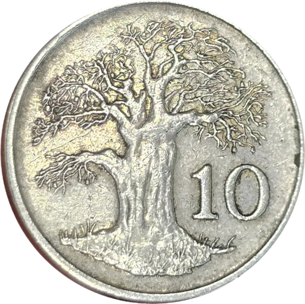 سکه زیمباوه 10 سنت زیمباوه
